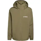 Adidas Multi Essentials 2l Regnjacka, storlek Medium