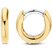 Ti sento guldfärgade hoops 12 mm 7811YS