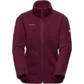 Mammut - Fleece dam - Falera ML Jacket Women Vin för Unisex - Storlek M - Bordeaux