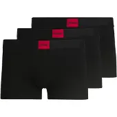 HUGO för män. 50532797 Set 3 Galaxy boxershorts svart (XL), Hemkläder, Bomull
