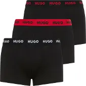HUGO 50532611 Trunk Red Boxers 3 Enheter