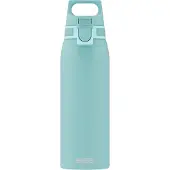 SIGG Shield One Glacier, Daglig användning, 0,75 ml, Fliplock, Rostfritt stål, Turkos, Vuxen