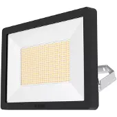 Theben LED-utomhusstrålare theLeda B100 dual, svart, Svart, Aluminium / grå / zink, LED-utomhuslampa