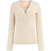GUESS Jeans Beige Polyester Kvinnor Tröja