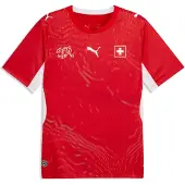 Puma Suisse Sfv 25/26 Replica Hemma T-shirt Med Korta ärmar