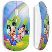 CAPACHEAP Souris Sans Fil Mickey Minnie