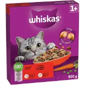 Whiskas Steriliserat Torrfoder För Vuxna Katter 14kg