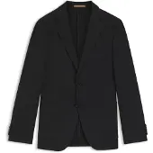 BOSS Slim-fit blazer in virgin wool and silk