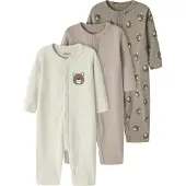 Name it Pyjamas brun / khaki / rosa / vit