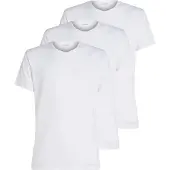 Calvin Klein 3 Pack Slim T-Shirts Cotton Stretch Blend