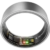 Ultrahuman Ring Air smartring Raw Titanium (storlek 5)