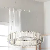 Searchlight Glas pendellampa Filumena, Genomskinlig / transpare, Vardagsrum / matsal, Glas, Modern, Pendellampa