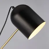 Searchlight Golvlampa Zaliha, Svart, Vardagsrum / matsal, Metall, Modern, Golvlampa
