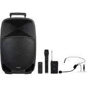 Fonestar Bärbar Högtalare Malibu-315 Med Mikrofon 250w