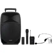 Fonestar Bärbar Högtalare Malibu-312 Med Mikrofon 250w