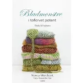 Bladmönster i tvåfärgat patent | Nancy Marchant