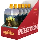 Salssa Perform Energidryck Engångsdos Förpackning Granatäpple & Banan 150g 6 Enheter