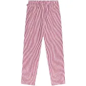 Pockies Pyjamasbyxa mörkrosa / vit