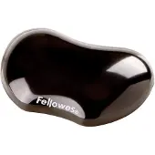 Fellowes Håndledsstøtte Crystals Gel Flex, sort