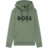 BOSS för män. 50551457 Sweatshirt Soody Zone grön (3XL), Casual, Bomull