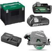 HiKOKI C3606DPAWVZ Cirkelsåg batteridriven 165 mm 36 V