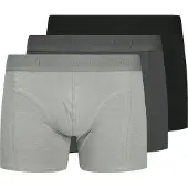 Jack & Jones Boxershorts 'JACOrdinary' ljusgrå / mörkgrå / svart
