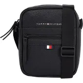Tommy Hilfiger Axelremsväska 'Essential' röd / svart / vit