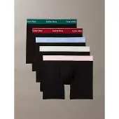 Calvin Klein 5 Pack Boxer Briefs Icon Cotton Stretch