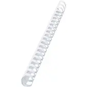 GBC CombBind - 45 mm - 21 ringar - A4 (210 x 297 mm) - 390 ark - vit - 50 stk plastbindningskam - för P/N: 2101435, IB271106, IB271717