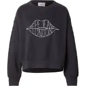 Pepe Jeans Svart Bomulls Sweatshirt för Kvinnor