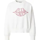 Pepe Jeans för kvinnor. PL5800042 Sweatshirt Bernis vit (L), Casual, Bomull