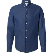 Pepe Jeans Classic Denim Slim Skjorta Med Långa ärmar