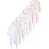 Next Pyjamas grön / magenta / rosé / vit