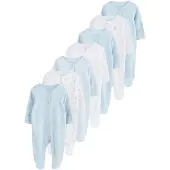 Next Pyjamas camel / blå / vit