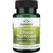 Swanson Health - Full Spectrum Chaga Mushroom, 400mg - 60 caps