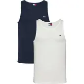 Tommy Hilfiger Tommy Jeans 2 Pack Tommy Flag Extra Slim Tank Tops