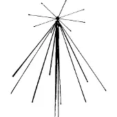 Albrecht 6161 Sky Band SE 900 Skanner-stationsantenn