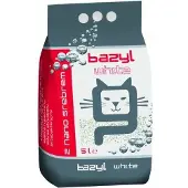 CELPAP Halkbana för katt Bazyl Ag+ White 5 l