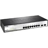 D-Link DGS-1210-10/E DGS-1210-10/E Nätverks-switch 8 + 2 Port 20 GBit/s