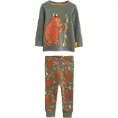 Next Pyjamas kastanjebrun / mörkgul / mörkgrå