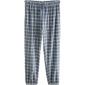 Next Pyjamasbyxa 'Motion Flex' duvblå / ljusgrå / svart