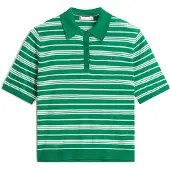 Tommy Hilfiger Short Sleeve Polo Jumper WiTH Silk