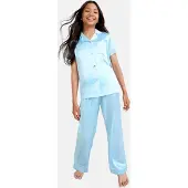 Lipsy Pyjamas himmelsblå / vit