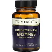 Dr. Mercola , Lumbrokina-enzym, 30 kapslar