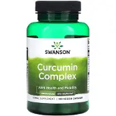Swanson Health , Kurkumin Komplex, 120 Veggie kapslar