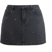 STUDIO SELECT Kjol 'Romina' svart denim