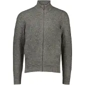 State of Art Cardigan Struktur Melange Grön Storlek