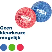 Kong Hundleksak Squeezz Geodz boll Large 2-p d=7,5cm