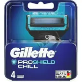 Gillette ProSheild Chill rakblad 4 st