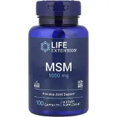 Life Extension , MSM, 100 Kapslar (1 000 mg per Kapsel)